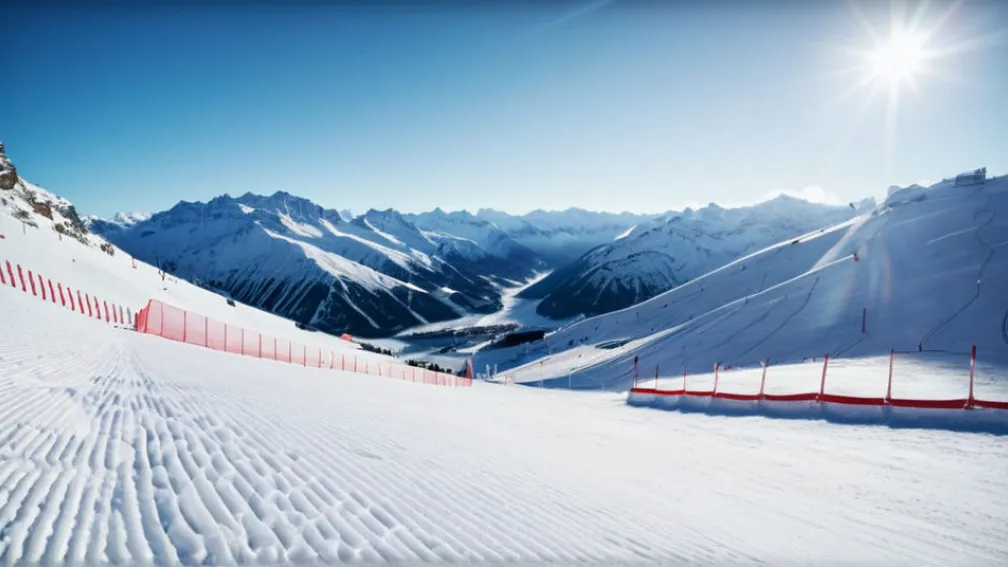 Олімпійські гори Мілан-Кортіна вкрилися снігом після першого великого зимового шторму