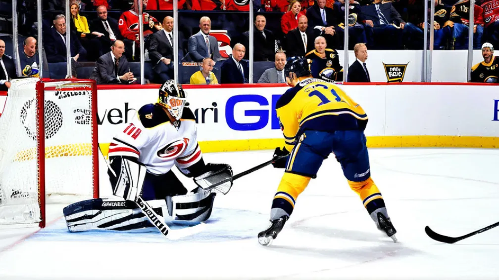 «Сейбрз» обіграли «Харрікейнз» з рахунком 4:1 завдяки вражаючому голу Маленстіна