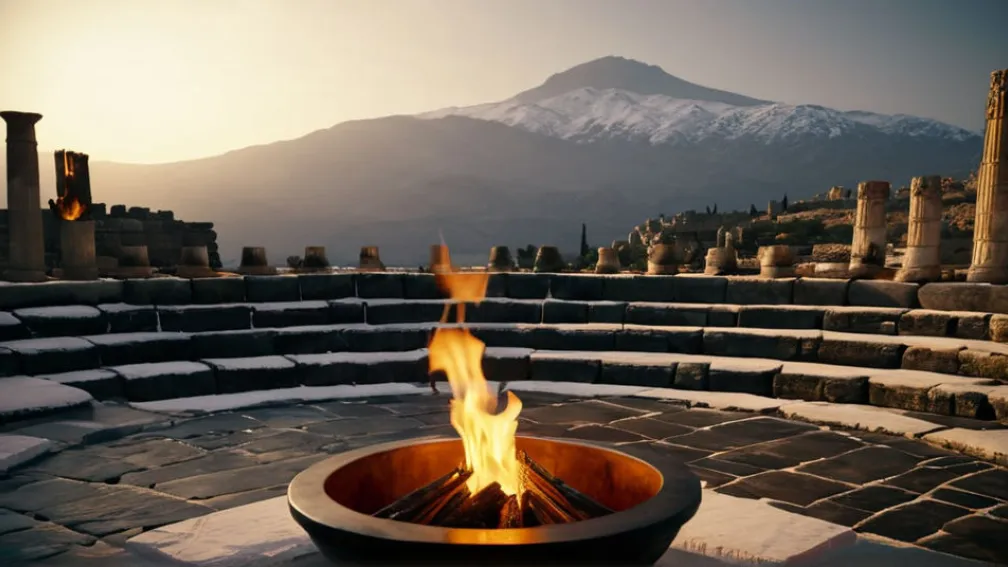 Олімпійський вогонь вирушив до Мілана та Кортіни, попри негоду на церемонії