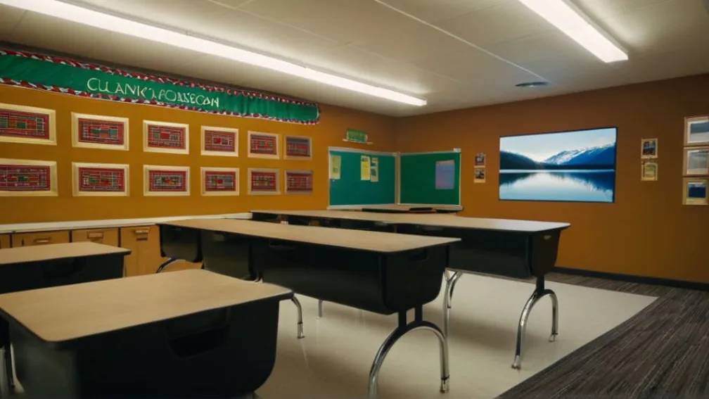 Програма занурення в мову юпік підтримує дітей, переміщених тайфуном на Алясці