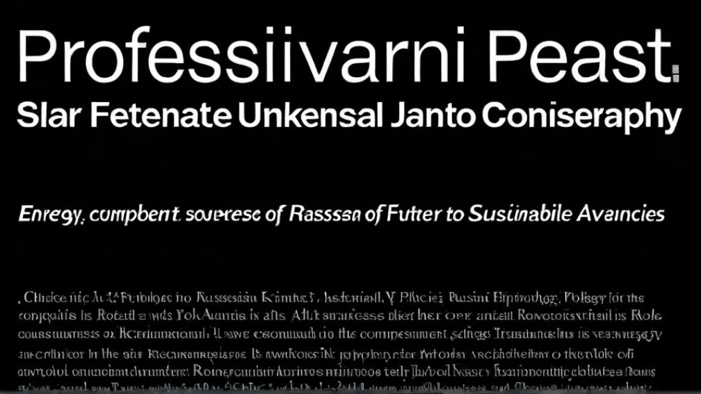 Сонячна енергія: революція в енергетиці