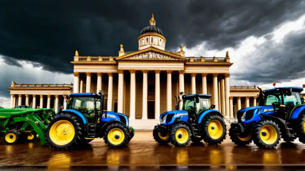 Мексиканські фермери заблокували Конгрес, протестуючи проти нового закону про воду