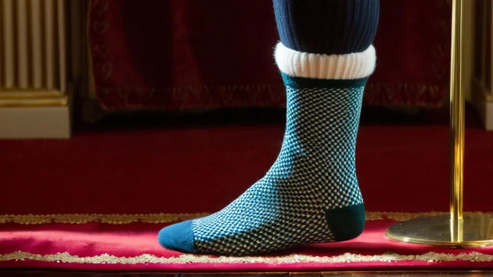 Королівський жест: різдвяні шкарпетки з портьєр Сандрінгемського палацу виставлені на аукціон