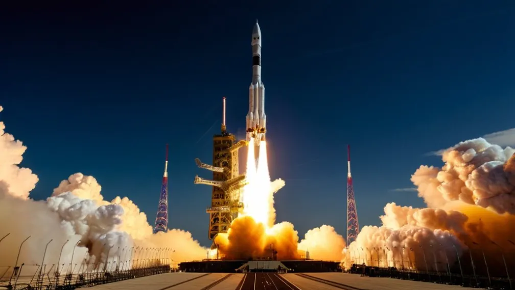 Запуск супутника "Орел"