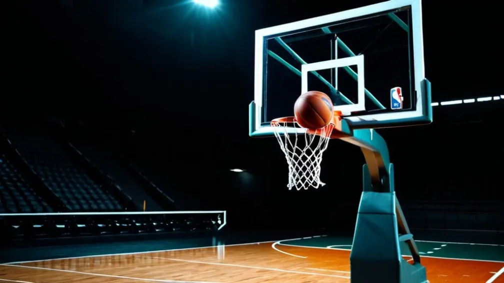 Фотореалістичне зображення баскетбольного майданчика