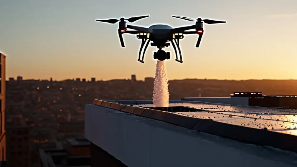 Дрон скинув фарбу на віллу російської торгової делегації у Швеції