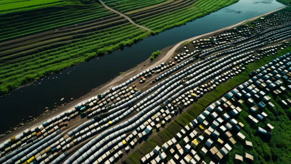 Екологічна катастрофа поблизу Оксфорда: Величезне сміттєзвалище викликало обурення