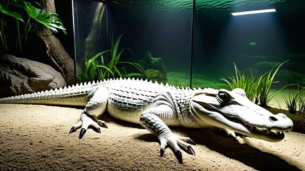 У Сан-Франциско помер 30-річний алігатор-альбінос Клод – улюбленець публіки