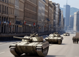 Сербия продемонстрировала мощь армии: танки, ракеты и самолеты на грандиозном параде