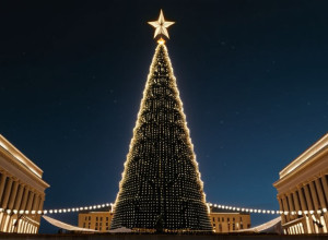 Головна різдвяна ялинка Рокфеллер-центру вирушила до Нью-Йорка