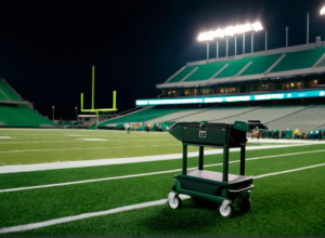 Тривожний інцидент: Раннінбек «Вісконсина» Гідеон Ітука покинув поле після подвійного удару