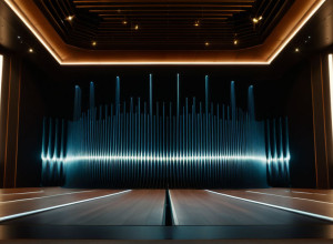 Абстрактне представлення звукових хвиль і світла