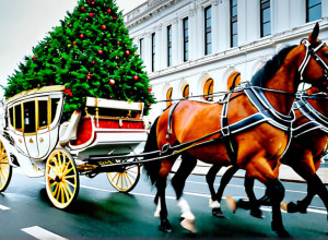 Різдвяна ялинка прибула до Білого дому: Перша леді урочисто зустріла символ свят