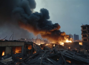 Руйнівна пожежа у Дакці: Тисячі людей залишилися без даху над головою після знищення переповнених нетрів