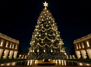 Меланія Трамп запалила Національну різдвяну ялинку: Святкова церемонія у Вашингтоні