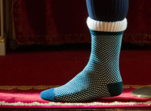 Королівський жест: різдвяні шкарпетки з портьєр Сандрінгемського палацу виставлені на аукціон