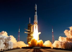 Запуск супутника "Орел"