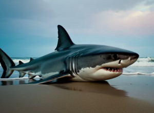 Жінка врятувала акулу, викинуту на берег в Орегоні: зворушливе відео