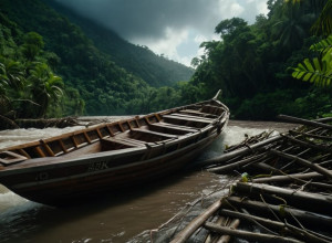 Катастрофа на річці Конго: 64 людини зникли безвісти після перекидання баржі