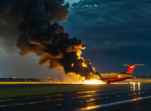 Авіакатастрофа на авіашоу в Дубаї: літак HAL Tejas розбився під час демонстрації