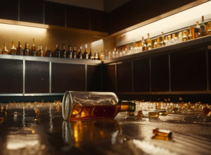 П'яний єнот влаштував безчинства у винному магазині Вірджинії та заснув на підлозі