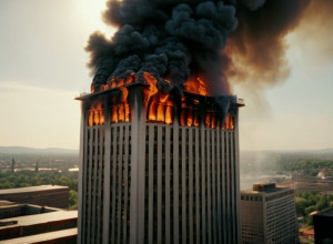 Загинуло шість людей в пожарі на коммерційному комплексі в Карачи, Пакистан