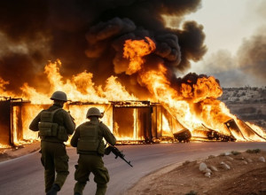 Штурми на палестинській деревні у Західній Банку від колоністів