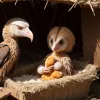 Кукольный театр для грифа: как в Праге спасают редкого птенца