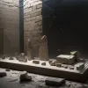 В Шотландии мужчина в килте пытался разбить витрину с Камнем Судьбы